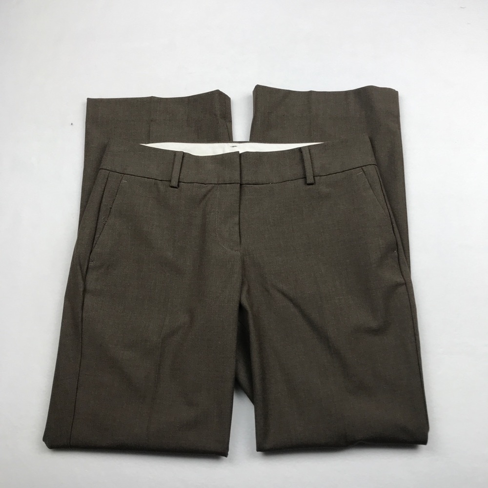 Ann Taylor Petites Brown Dress Pants Size 4
